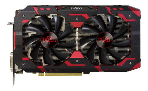 Tarjeta gráfica AMD PowerColor Red Devil Radeon RX 500 Series RX 580 AXRX 580 8GBD5-3DH/OC 8GB