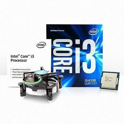 Kit I3 7100 + Cooler + Placa Asus H110m-c + Ram 8 Gb Ddr4