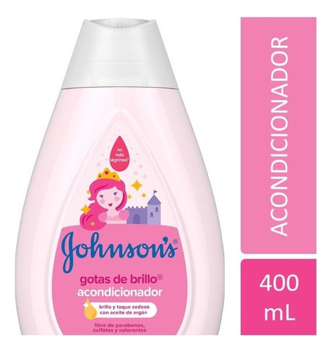 Johnsons Gotas De Brillo Acondicionador De 400 Ml