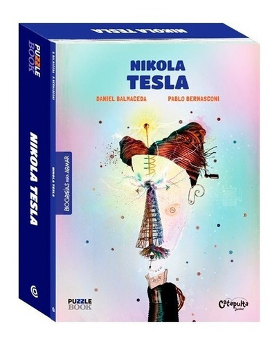 Nikola Tesla Puzzle + Libro - Bernasconi - Catapulta