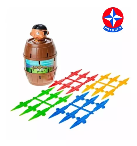Jogo Pula Pirata - Estrela - Casa do Brinquedo® Melhores Preços e Entrega  Rápida