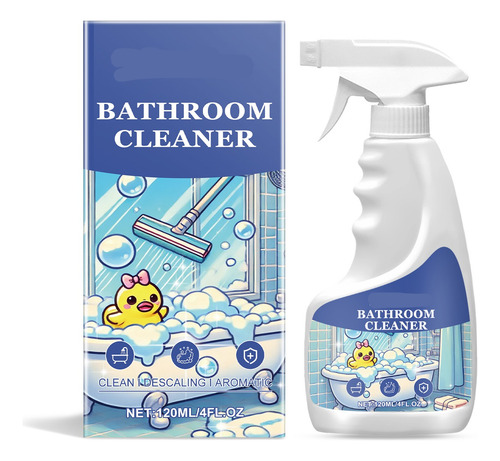 Detergente De Baño De 120 Ml, Limpiador Multiusos Para Baño