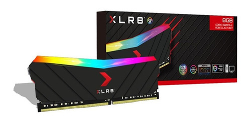 Imagen 5 de 12 de PNY XLR8 Gaming EPIC-X RGB MD8GD4320016XRGB 1 8 GB - Negro - RGB