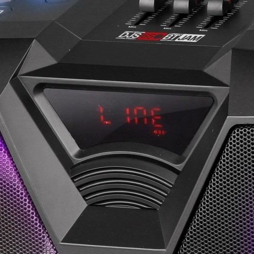 Parlante Portatil Bluetooth 800w Crown Mustang Djs-650bt