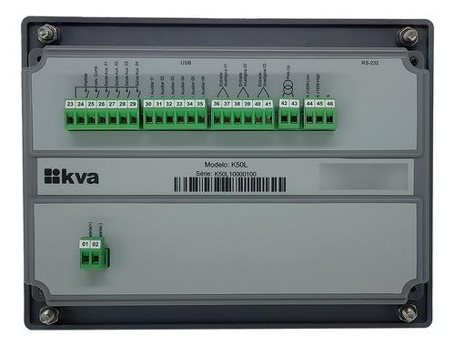 Controlador Digital, Mod: K50l 1.00- Kva