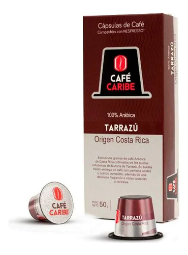 Capsulas Maquina De Cafe 10unids Cafe Caribe Variedades