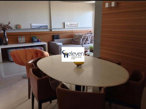 Imagem 3 de 9 de Apartamento Para Venda Jardim Apipema, Salvador Nascente 3 Dormitórios Sendo 3 Suítes, 2 Salas, 1 Banheiro, 1 Vaga, 154 M². - Mc043 - 69316441