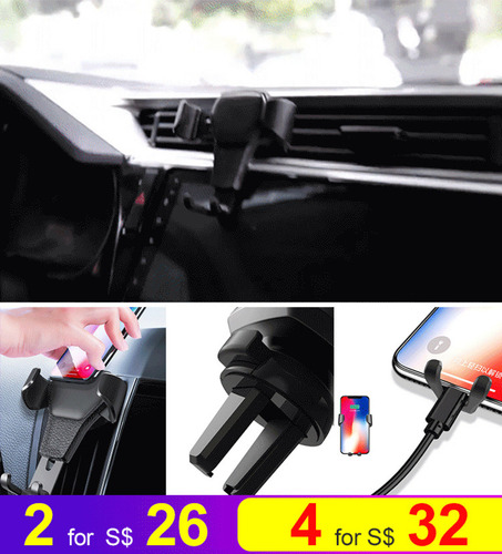 Soporte Para Teléfono Celular Con Sensor De Gravedad Para Mo