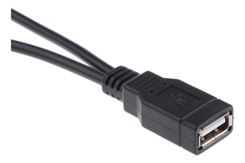Divisor Usb Cable De Datos Hembra A 2 Puertos Macho (solo 1