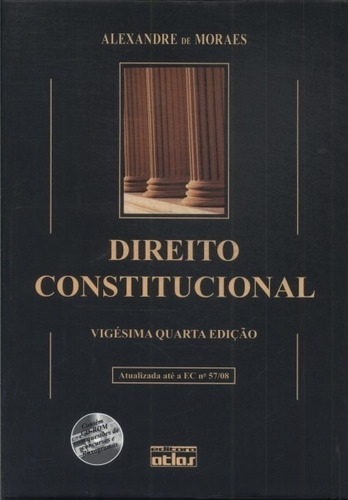 Livro Direito Constitucional Alexandre De Moraes 2010