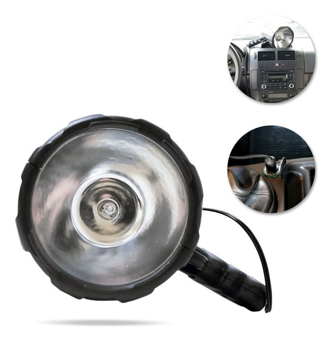Lanterna Tocha 12v Tático Cilibim Foco Mão Superforte Ntk