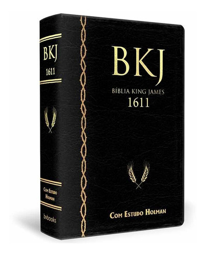 Bíblia De Estudo  Bkj King James Fiel  Holman 1611
