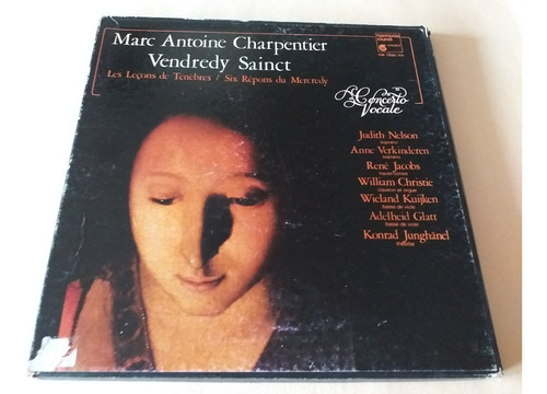 Vinilo Marc Antonie Charpentier/  Vendredy Sainct