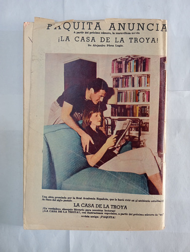 Paquita. La Revista De La Mujer Y Del Hogar. No. 1729 (Usado)