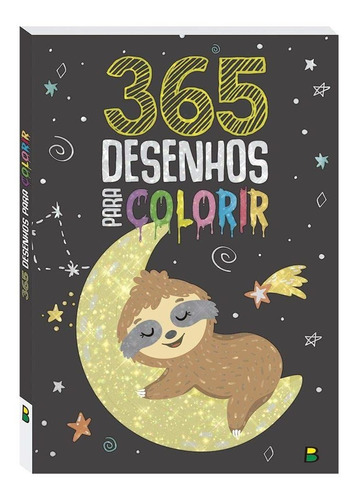 365 Desenhos Para Colorir - Preto