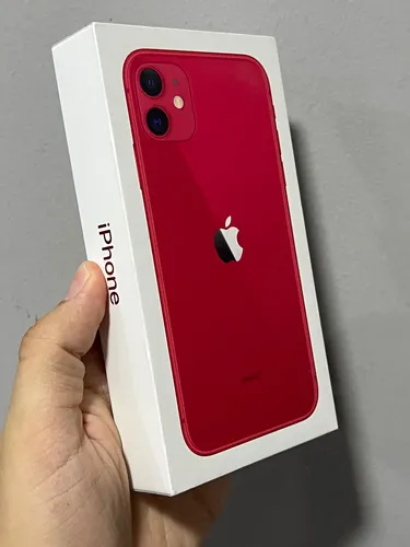 Caixa De/para Iphone 11 256gb Vermelho/red | MercadoLivre