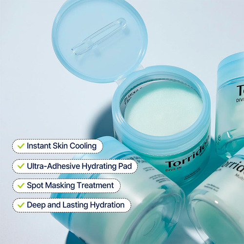 Toner Pad Con Ácido Hialurónico Torriden Cosmética Coreana