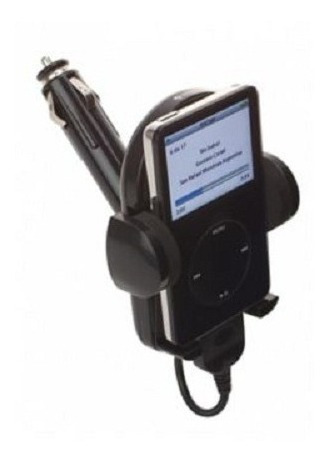 Soporte Para iPod 3 En 1 Cargador, Soporte Y Transmisor Fm 