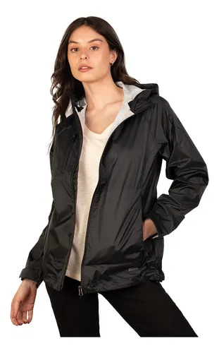 FALCONE Chaqueta Impermeable Walking Patrol Mujer Black Falcone