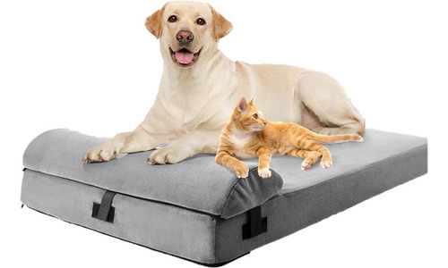 Cama Para Perros Ortopedica Memory Foam Extra Grande 