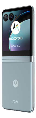 Motorola RAZR 40 Ultra Dual SIM 256 GB glacier blue 12 GB RAM - Bom (Recondicionado)