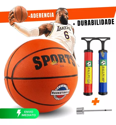 Bola De Basquete Oficial Tamanho 7 Sports Profissional Nf - Sport