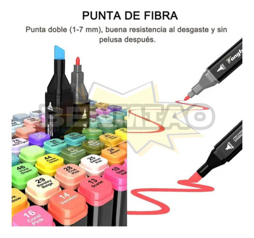 Kit Livro Bobbie Goods Rosa Caneta Marcadora 36 Cores