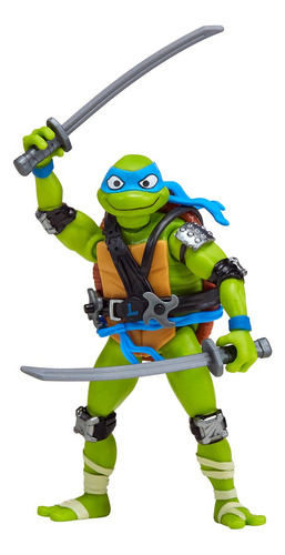 Boneco Leonardo De 10cm Mix 'n Match - As Tartarugas Ninja