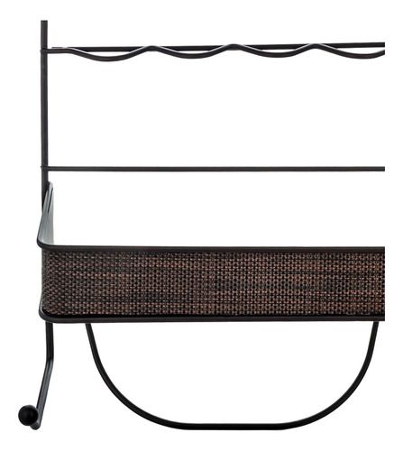 Organizador De Regadera Color Chocolate Bath Styles
