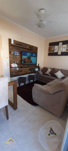 Imagem 3 de 18 de Apartamento Com 2 Dormitórios À Venda, 51 M² Por R$ 205.000,00 - Canto Do Forte - Praia Grande/sp - Ap3675