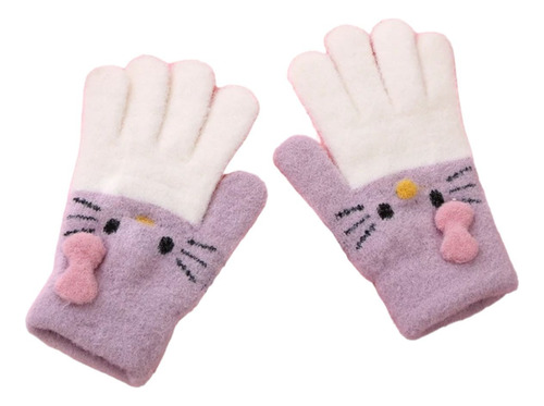 Guantes Hello Kitty Suaves Sanrio Niña Dama