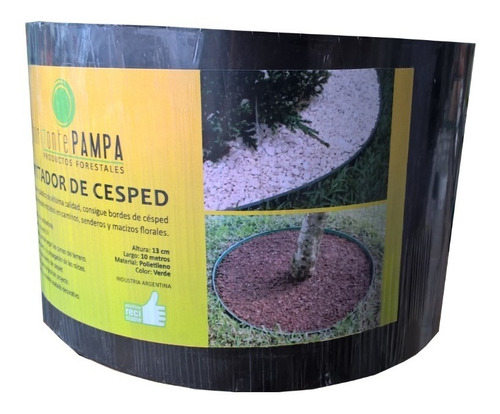 Limitador Delimitador De Cesped / Canteros / Rollo 10 Metros