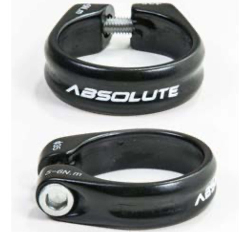 Abraçadeira Selim Absolute 31.8mm Canote Parafuso Allen