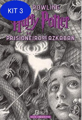 Kit 3 Livro Harry Potter E O Prisioneiro De Azkaban - Vol 3