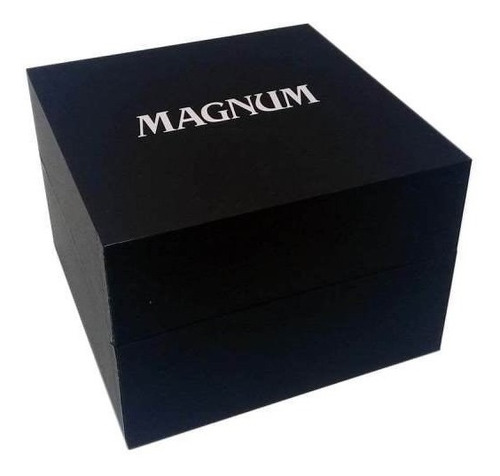 Relógio Magnum Masculino Prateado Ma34085q Prata