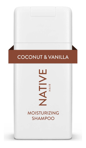 Native Moisturizing Shampoo, Coconut & Vanilla, Sulfate & Pa