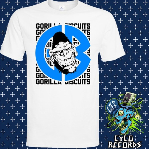 Gorilla Biscuits - 1 - Hardcore Punk - Polera- Cyco Records