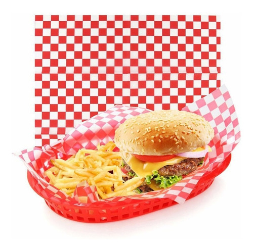 Papel Parafinado Para Envolver Comida Rápida