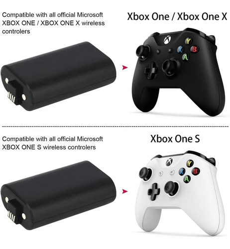 Kit Carga Y Juega Xbox One / X / S Cargador Kit De Juego