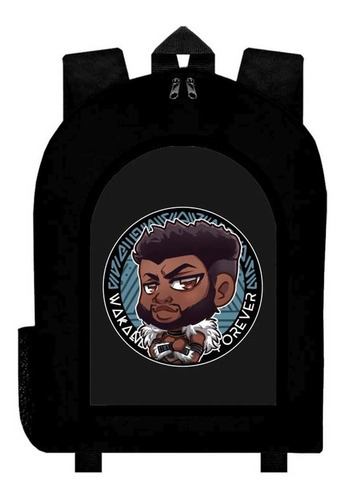 Mochila Black Panther Pantera Negra Adulto / Escolar P2