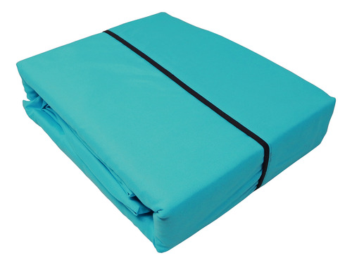Sabana De Microfibra Super Suave King Size Azul
