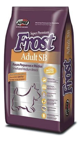 Imagen 3 de 6 de Ración Perro Frost Adulto Raza Peq + Obsequio Y Envío Gratis