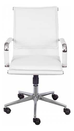 Cadeira Para Escritório Office Soft Baixa Branco - Or