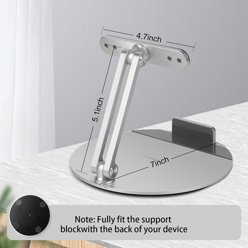 Soporte De Escritorio De Aluminio Para Echo Show 15, Soporte