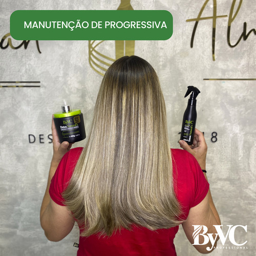 Shampoo Protetor Térmico Máscara Hidratação Selante Capilar