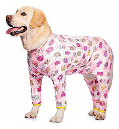 Pijama De Algodón Para Perros Medianos Y Grandes