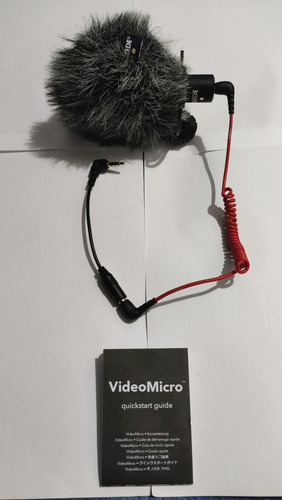Micrófono Rode Videomicro Color Negro.