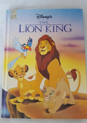 Libro De Cuento Para Niños El Rey León En Inglés Usado(15) 