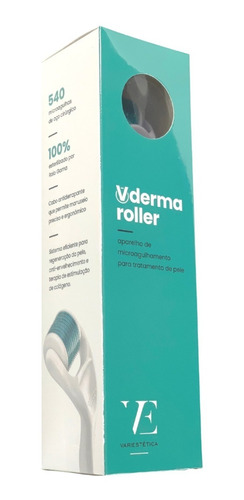 Derma Roller 540 Agulhas - Varifest - Kit C/ 6 Unid