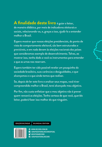 O voto do brasileiro, de Almeida, Alberto Carlos. Editorial Editora Record Ltda., capa mole em português, 2018